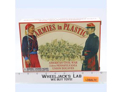 #5437 American Civil War 114th Pennsylvania Union Zouaves Armies in Plastic NEW