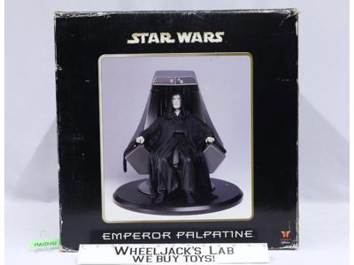 Emperor Palpatine on Throne Star Wars 2001 Attakus 1/5 Scale Statue 1069/1500