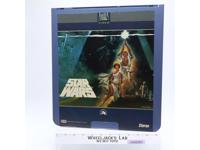Star Wars A New Hope Stereo CED Videodisc 1977,1982 Lucasfilm Vintage