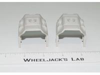 Metroplex Knee Cap Leg Covers Pair 1985 Vintage G1 Transformers Action Figure