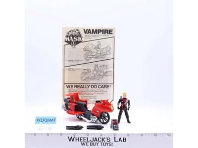 Vampire W/Floyd Mallory M.A.S.K. 1986 Kenner Vintage Action Figure Vehicle