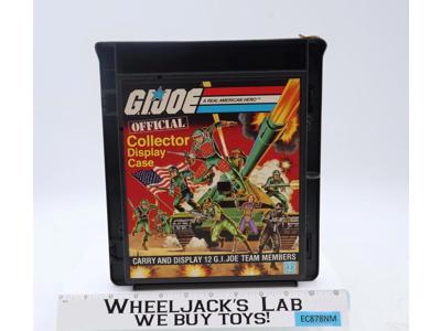 GI Joe Collector Display Case 1983 Vintage Hasbro Vintage