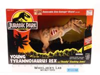 Young Tyrannosaurus Rex Dino Damage Jurassic Park 1993 Kenner NEW MIB