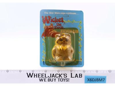 Wicket Keychain Star Wars Wicket the Ewok 1983 Adam Joseph NEW SEALED