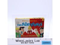 The Flintstones White & Colored Chalks 1960s Hanna Barbera Advance Crayon 12 pc