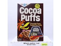 Cocoa Puffs Cereal Star Wars 1977 General Mills Vintage EMPTY BOX
