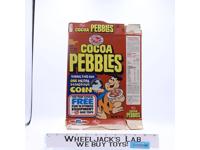 Flintstones Cocoa Pebbles Cereal W/ Dino Coin Ad 1976 Post Vintage EMPTY BOX
