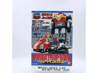 Fiveman Five Robo Great-In-Box Megazord DX Chogokin 1990 Bandai NEW MIB