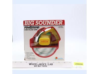 Pull Cord Big Sounder PowRsound Circular Saw Lanard Toys 1979 NEW SEALED WORKS