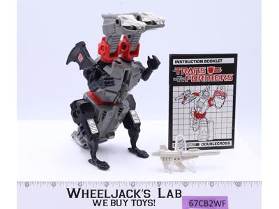 Doublecross WORKS 100% Complete 1987 Vintage G1 Transformers Action Figure