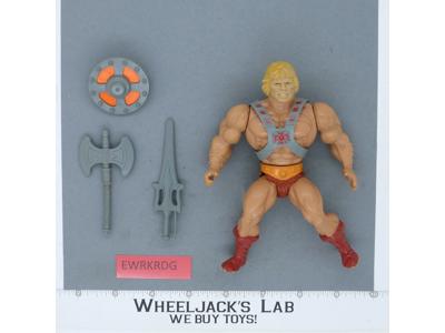 He-Man 100% Complete He-Man Masters of the Universe MOTU 1982 Mattel Vintage
