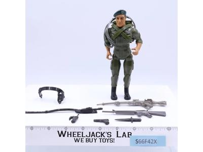 Colonel Trautman 100% Complete Rambo 1985 Coleco Vintage Action Figure w/ Card