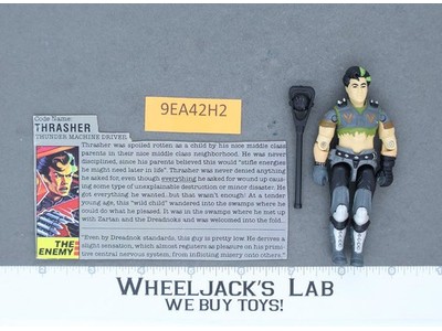 Thrasher V1 100% Complete G.I. Joe 1986 Hasbro Vintage Action Figure