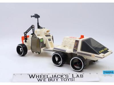 #326 Alpha Star W/ Research Trailer Adventure People Fisher Price Vintage