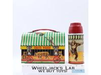 Circus Wagon Dome Metal Lunch Box 1958 American Thermos Vintage w/ THERMOS