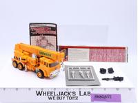 Grapple 100% Complete 1985 Vintage G1 Hasbro Transformers Action Figure