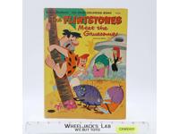 Flintstones Meet The Gruesomes Story Coloring Book 1965 Hanna-Barbera Whitman