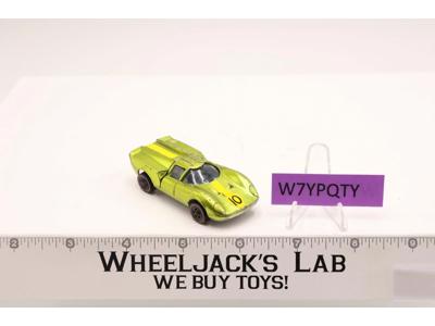 Lola GT70 Lime 1968 1969 Redline Hot Wheels Mattel Vintage RL