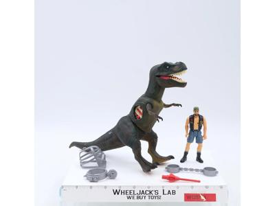 Young T-Rex W/ Dino Tracker Jurassic Park Lost World Site B Kenner Figure