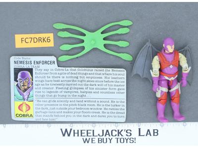Nemesis Enforcer V1 100% Complete G.I. Joe 1987 Hasbro Vintage Action Figure