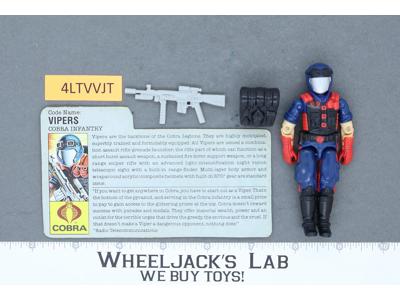 Vipers V1 100% Complete G.I. Joe 1986 Hasbro Vintage Action Figure