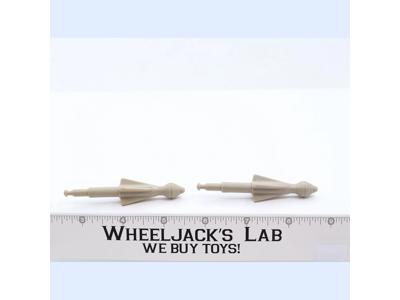 Avalanche Missiles x2 1990 GI Joe Vintage Hasbro Action Figure Vehicle