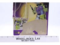 Mixmaster Devastator Cardback Vintage 1985 G1 Transformers Action Figure