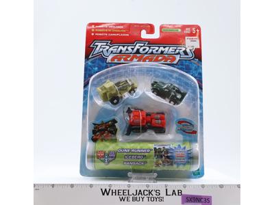 Dune Runner Iceberg Ransack Transformers Armada 2002 Hasbro Figures NEW SEALED