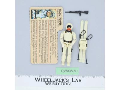 Snow Job V1 RED CARD BACK 100% Complete G.I. Joe 1983 Hasbro Vintage Figure