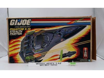 Phantom X-19 Stealth Fighter W Box GI Joe 1988 Action Figure Vehicle Hasbro