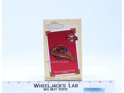 Vulcan Command Ship Enterprise Star Trek Magic Keepsake Ornament 2004 Hallmark