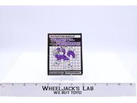 Scorponok Action Figure Instruction Manual Booklet 1987 G1 Transformers