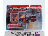 Sideways W/ Crosswire Transformers Armada 2002 Hasbro Action Figure NEW SEALED