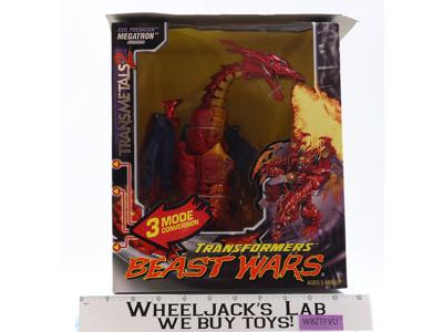 Megatron Transformers Beast Wars Transmetals 2 1999 Kenner Figure NEW SEALED