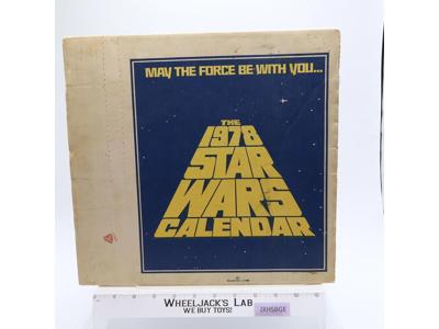 Star Wars The 1978 Calendar W/ Mailer Box Ballentine Books Vintage