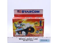Laser RAT W/Capt. Vic 100% Complete Starcom 1986 Coleco Action Figure Vehicle