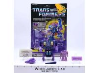 Blot 100% Complete W/CARDBACK & BUBBLE 1987 Vintage G1 Transformers Figure