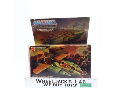 Wind Raider 100% Complete He-man MOTU Masters of the Universe 1981 Mattel