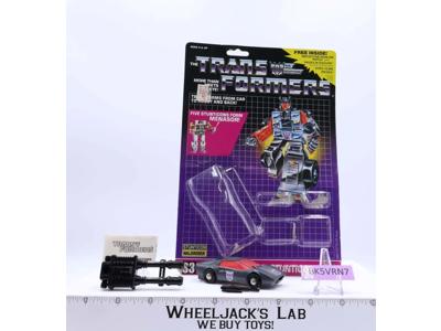 Wildrider 100% Complete W/CARDBACK & BUBBLE NEAR MINT 1986 G1 Transformers