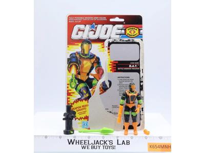 Cobra B.A.T. V2 22 Cardback G.I. Joe 1991 Hasbro Vintage Action Figure