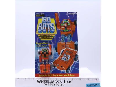 BuggyMan Enemy Robot Car Gobots 1984 Tonka Action Figure NEW MOSC SEALED