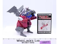 Grotusque 100% Complete 1987 Vintage G1 Transformers Action Figure WORKS