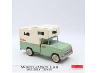 No. 530 Green Camper Truck No. 2140 Outdoor Living Set Pressed Steel 1963 Tonka