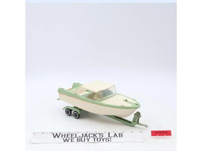 Boat & Trailer No. 2140 Outdoor Living Set Pressed Steel 1963 Tonka