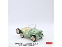 Jeep W/ Sidemount Tire No. 2140 Outdoor Living Set Pressed Steel 1963 Tonka