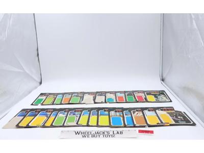 Lot Of 25 Star Wars Card Backs 1980s Vintage Kenner 65-Back