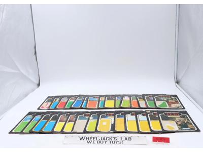 Lot Of 28 Star Wars Card Backs 1980s Vintage Kenner 77-Back 79-Back