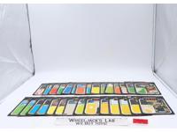 Lot Of 28 Star Wars Card Backs 1980s Vintage Kenner 77-Back 79-Back