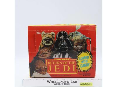 Lot of 13 Candy Heads W/ Display Box Star Wars ROTJ 1983 Topps Vintage