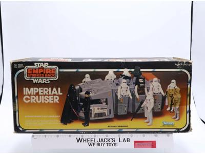 Imperial Cruiser 100% Complete Star Wars ESB 1981 Kenner Action Figure Vehicle